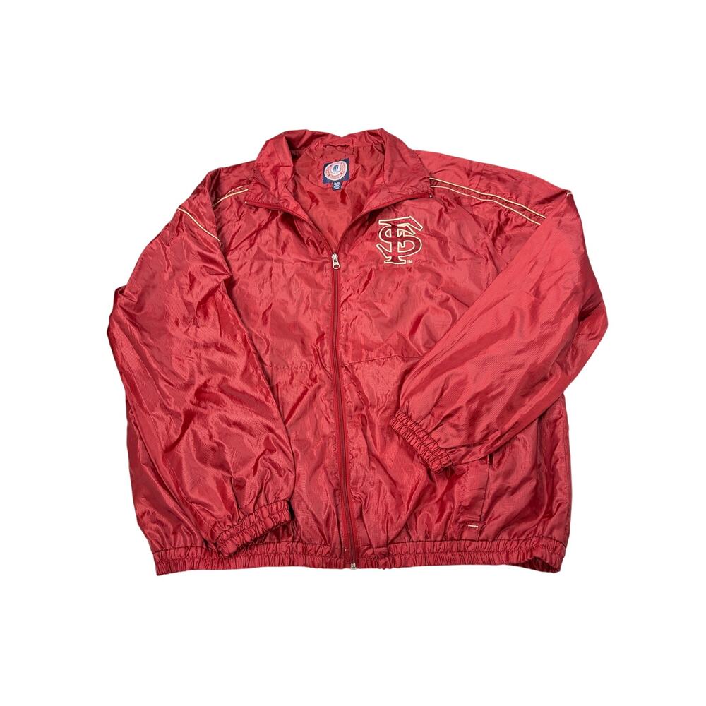 VTG FSU full zip windbreaker jacket embroidered seminoles Size XL. Florida State